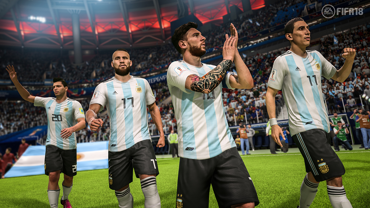 FIFA 18 World Cup Russia 2018 Argentina