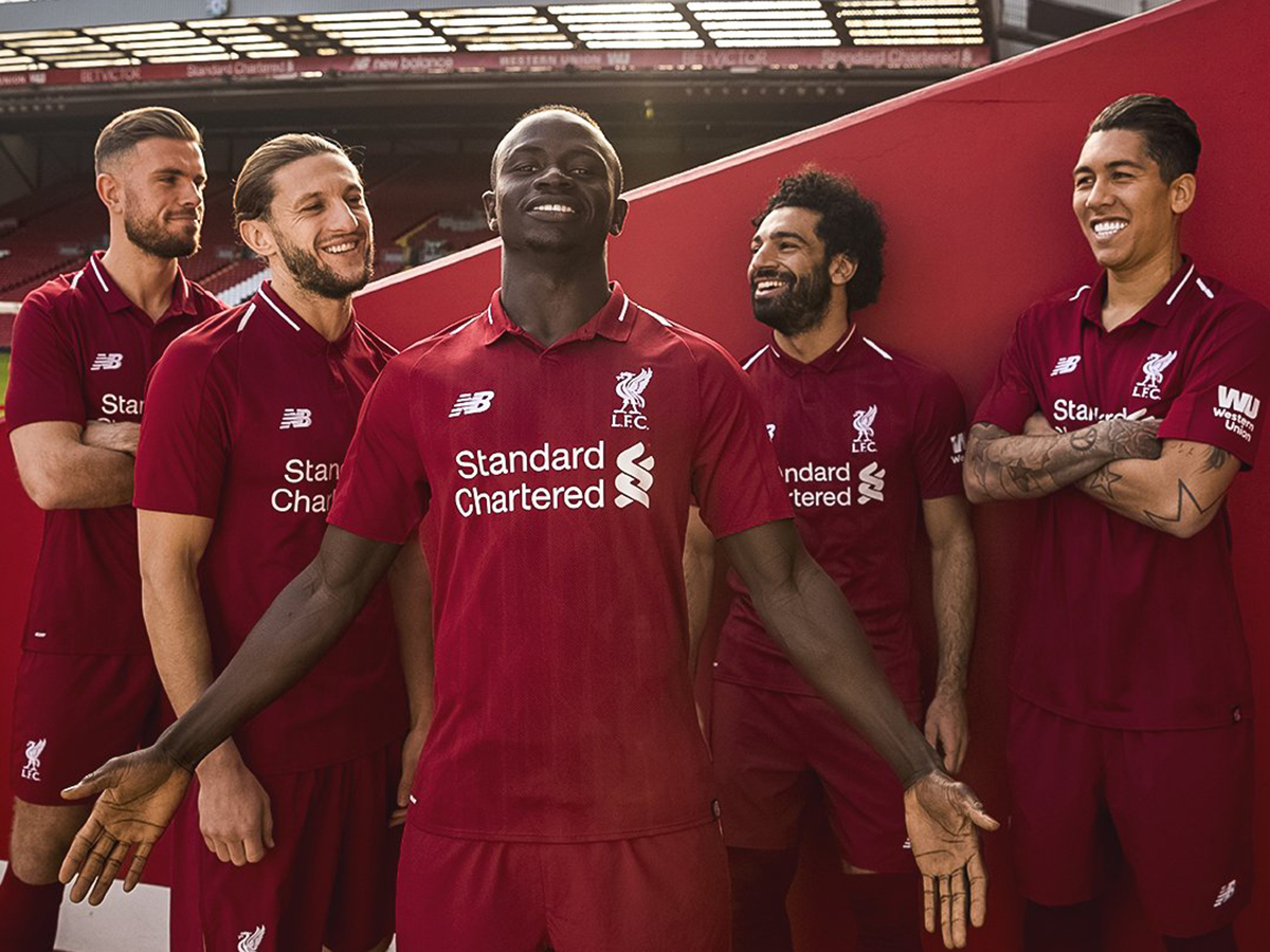 Liverpool New Balance Home Kit 2018 19