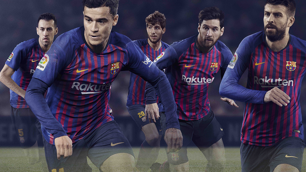 mantener pantalla fusión Camiseta Nike del FC Barcelona 2018/19 - Marca de Gol