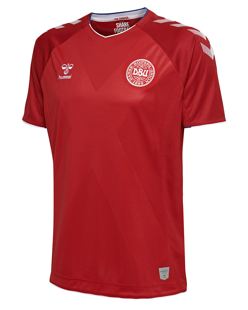 Camisetas hummel de Dinamarca Mundial 2018 Alternativa