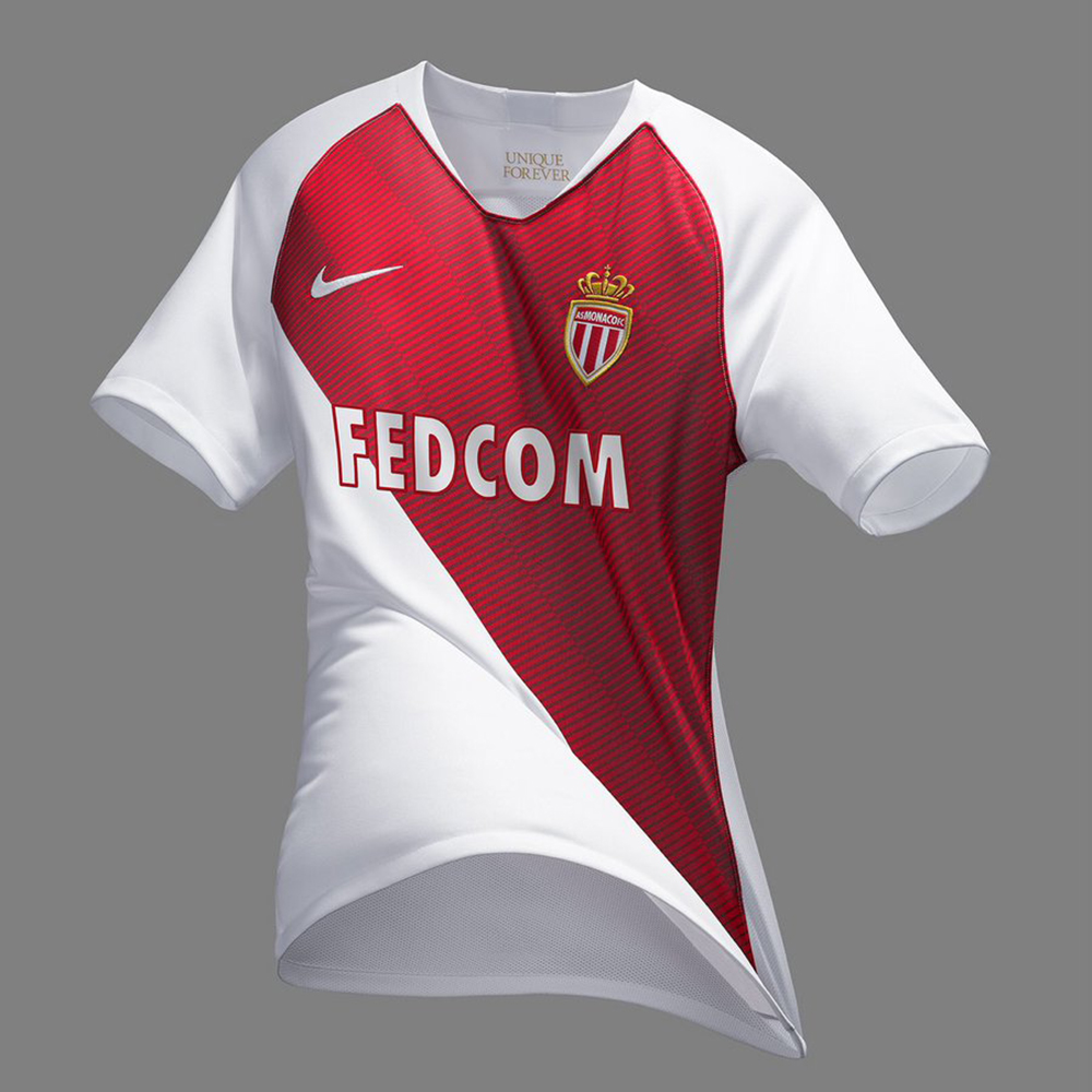 AS Monaco Nike Home Kit 2018 19