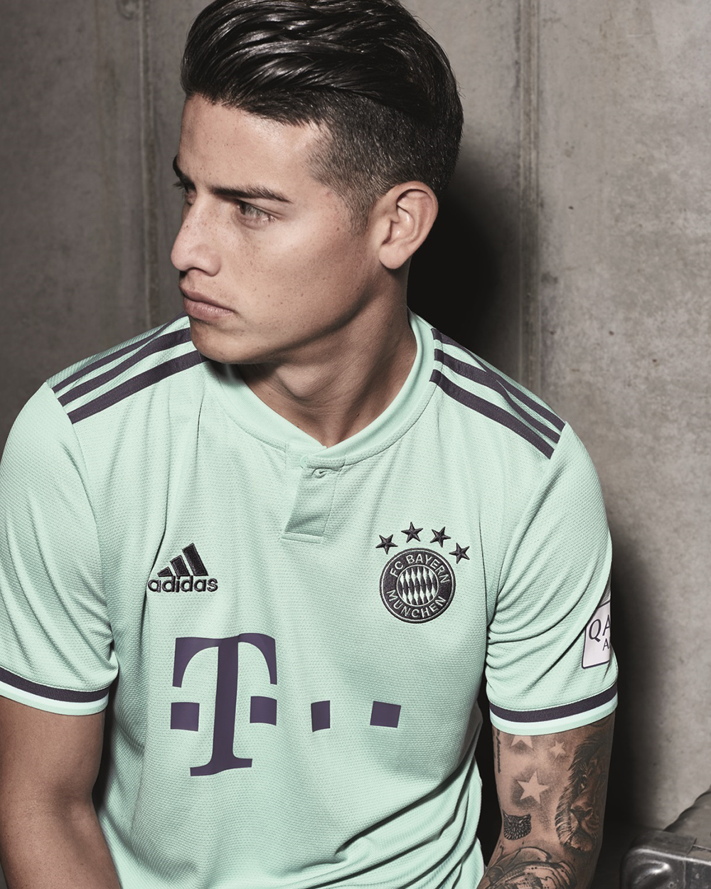 Bayern Munich adidas Away Kit 2018 19 James