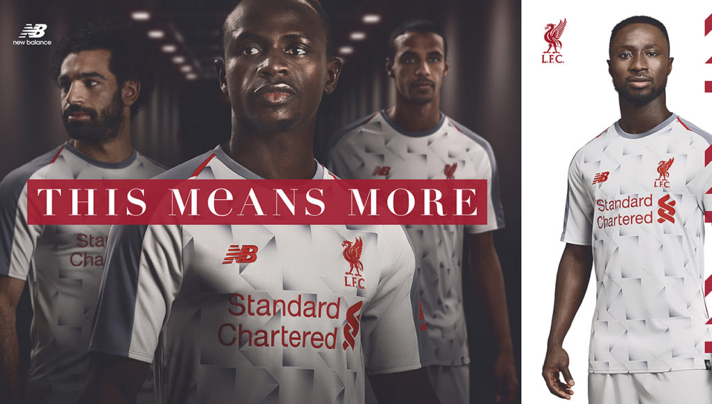 Liverpool New Balance Third Kit 2018 19
