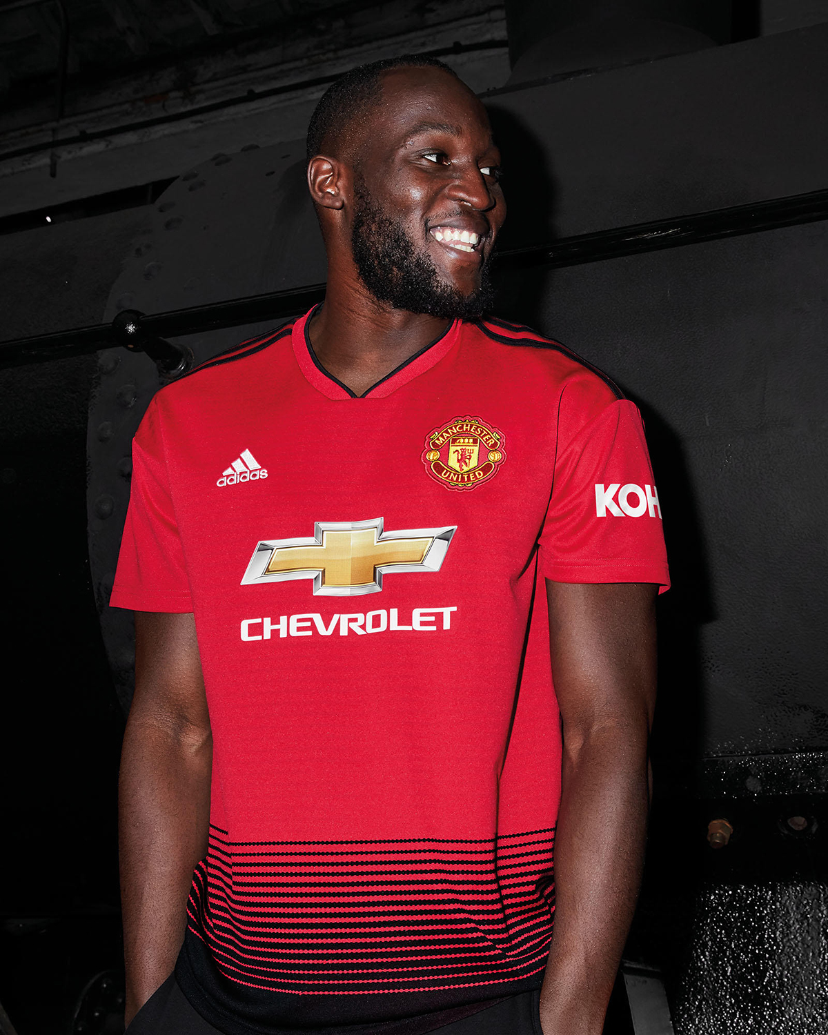 Manchester United adidas Home Kit 2018 19 Lukaku