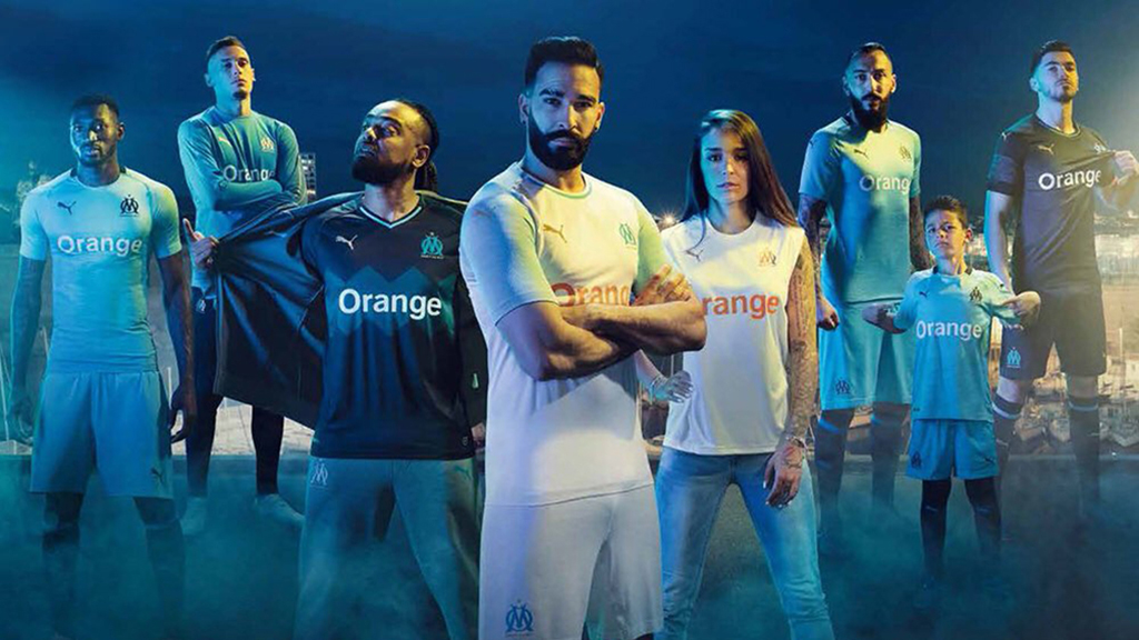 Cuerda realce equilibrado Olympique Marseille PUMA Kits 2018/19 - Marca de Gol