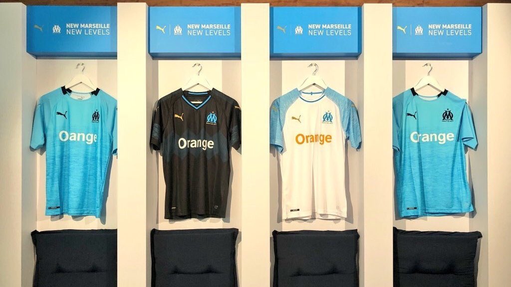 Olympique Marseille PUMA Kits 2018 19