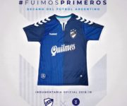 Camisetas hummel de Quilmes 2018-19 Alternativa