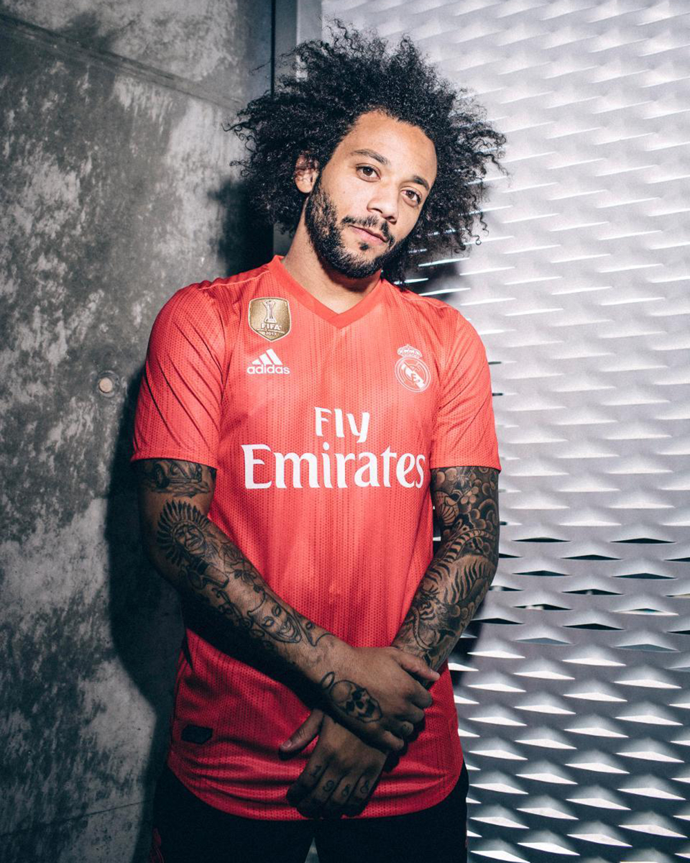 Tercera camiseta adidas del Real Madrid 2018 19 Marcelo