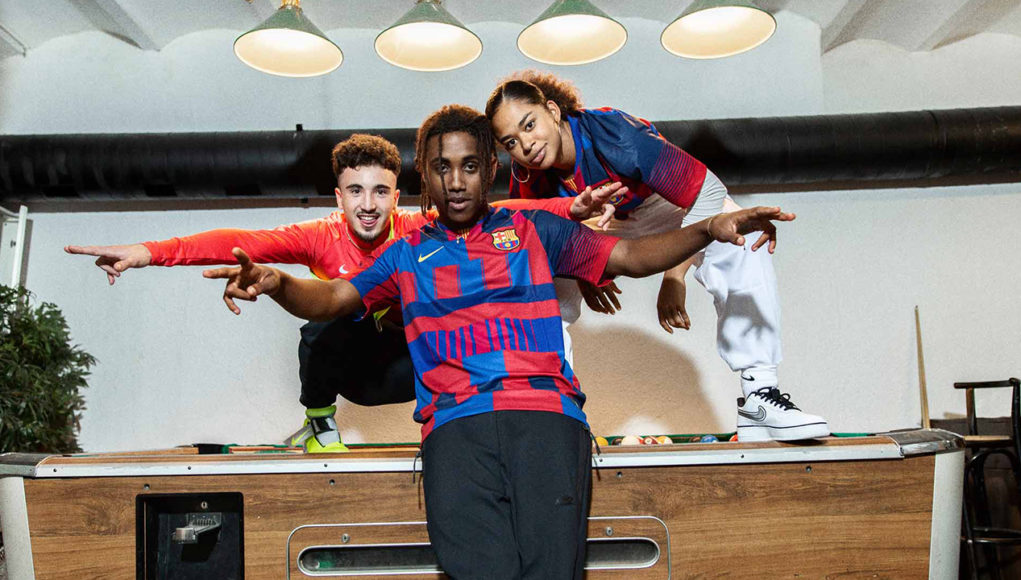 Camiseta Nike del FC Barcelona Mash-Up