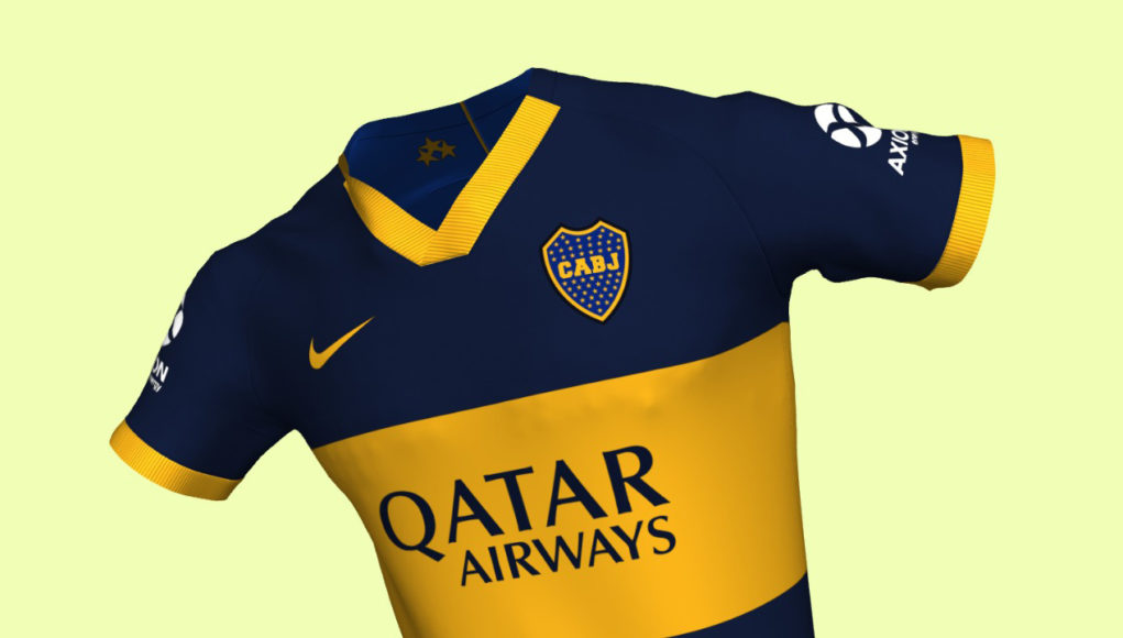Camiseta Nike de Boca Juniors 2019 2020
