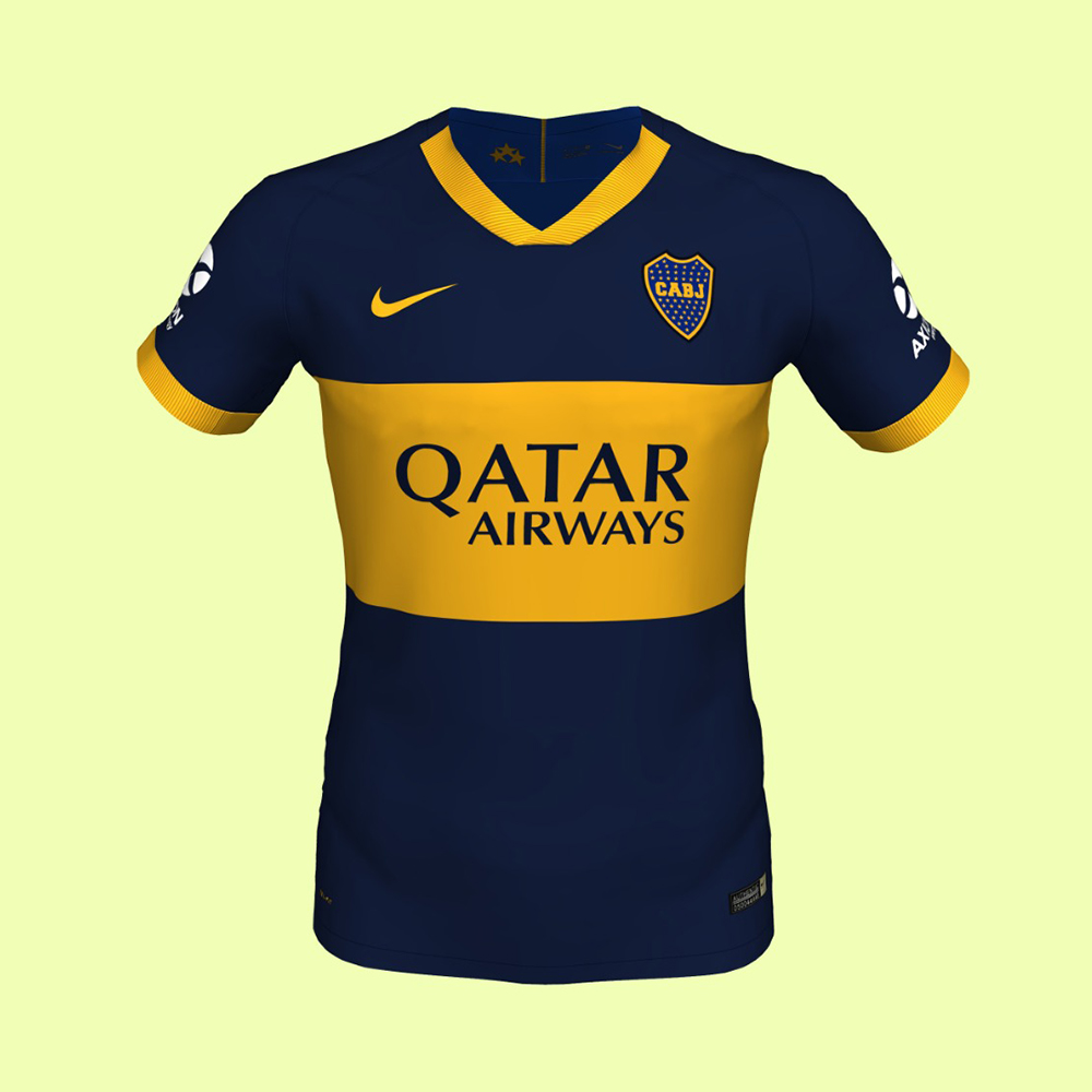 Camiseta Nike de Boca Juniors 2019 2020