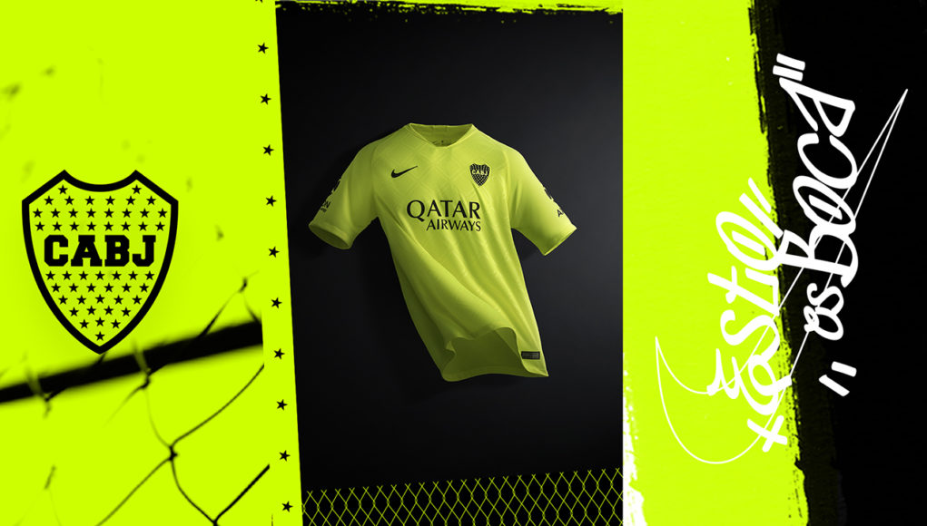 Tercera camiseta Nike de Boca Juniors 2019