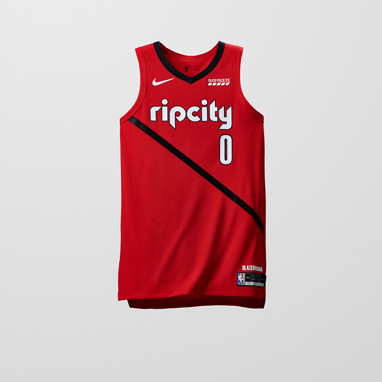Nike NBA Earned Edition Uniforms 2018 19 Portland Trailblazers