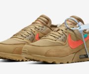 Nike x Off-White Air Max 90 Desert Ore - Marca de Gol Nike x Off-White Air Max 90 Desert Ore - Marca de Gol