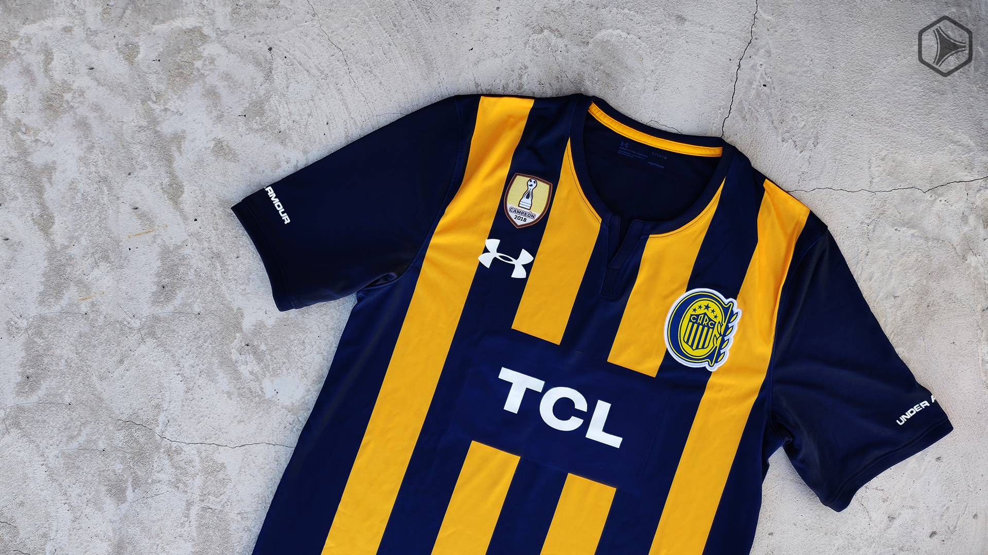 Review | Camiseta titular Under Armour Rosario Central 2019 -
