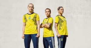 Camiseta adidas de Suecia Mundial Femenino 2019