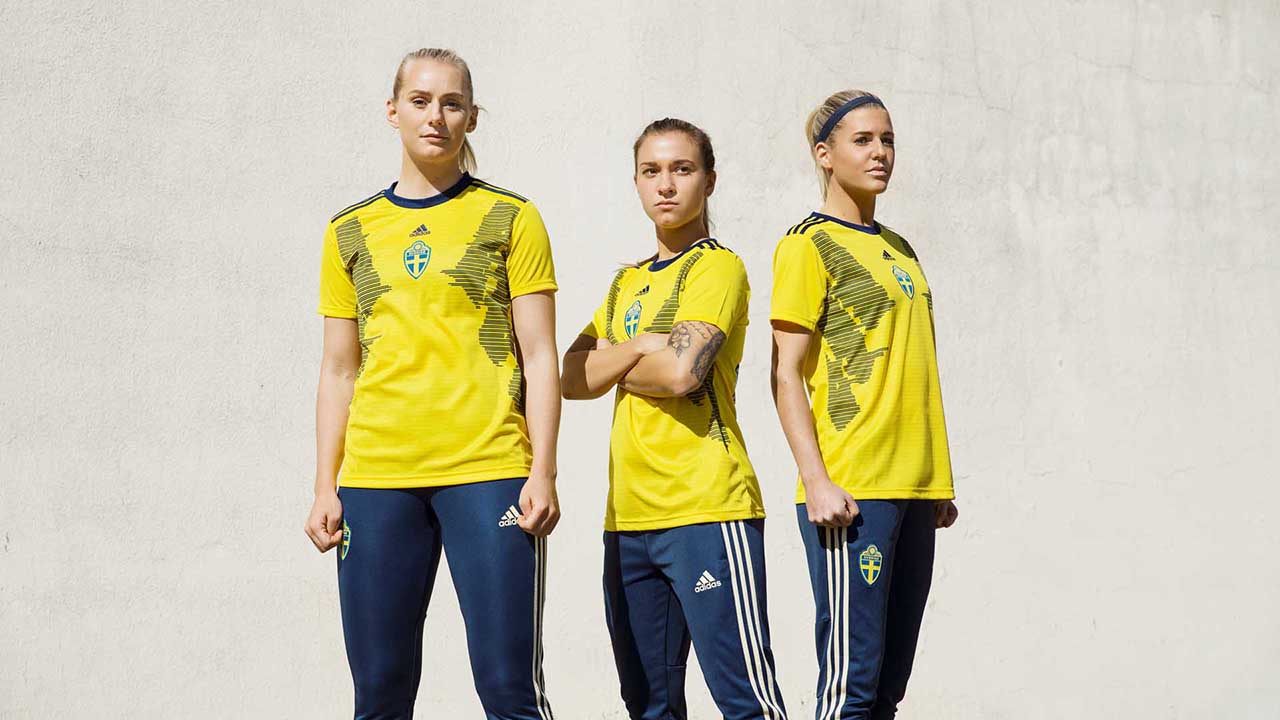 adidas de Suecia Mundial Femenino 2019 - Marca de