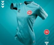 Camisetas hummel de Dinamarca Mundial Femenino 2019 – Arquera Celeste