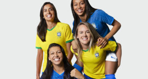 Camisetas Nike de Brasil Mundial Femenino 2019