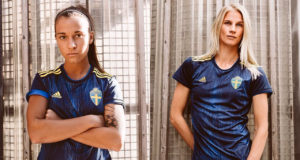 Camiseta alternativa adidas de Suecia Mundial Femenino 2019