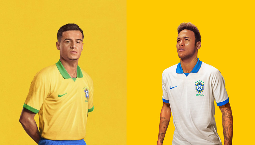 Camisetas Nike de Brasil Copa América 2019