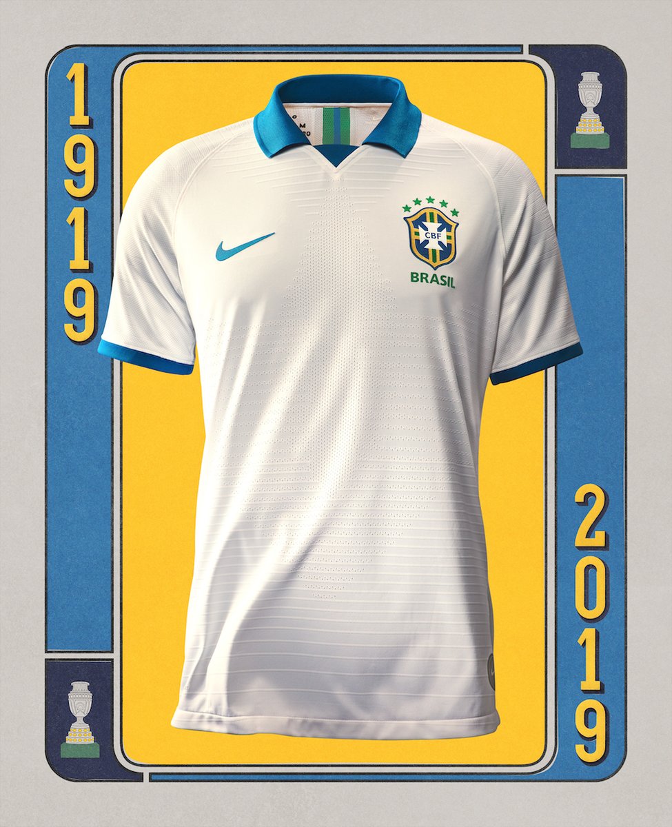 Camisetas Nike de Brasil Copa América 2019 Alternativa