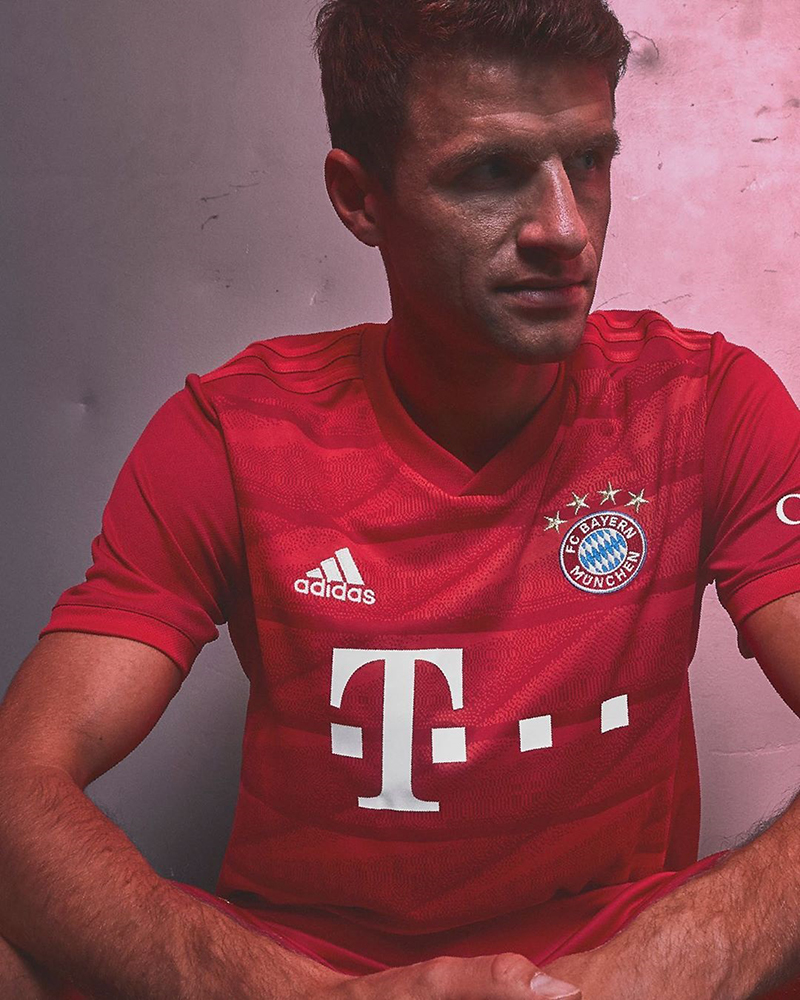 Bayern Munich adidas Home Kit 2019 2020 Müller