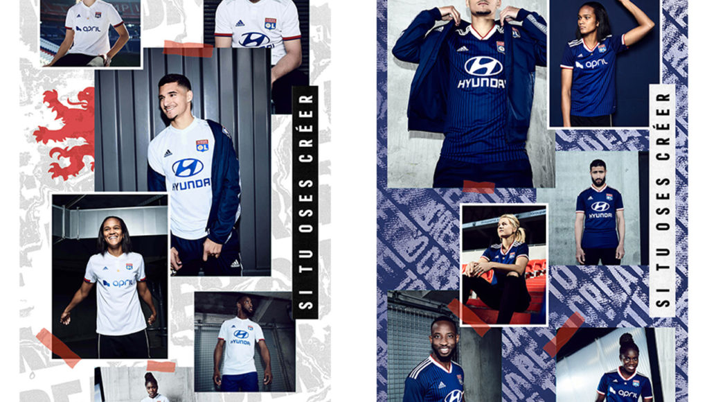 Olympique Lyonnais adidas Kits 2019 2020