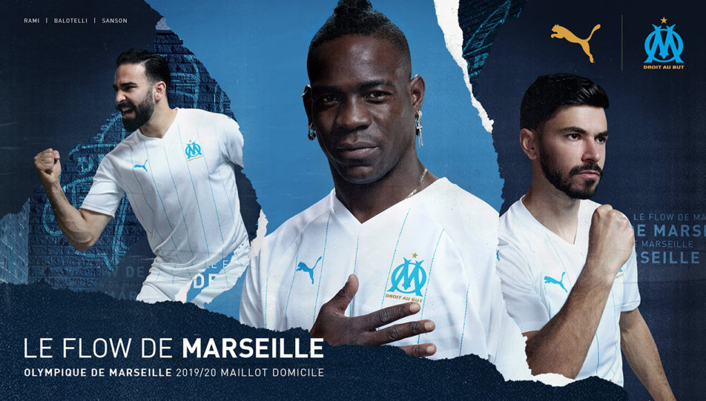 Olympique Marseille PUMA Home Kit 2019 2020