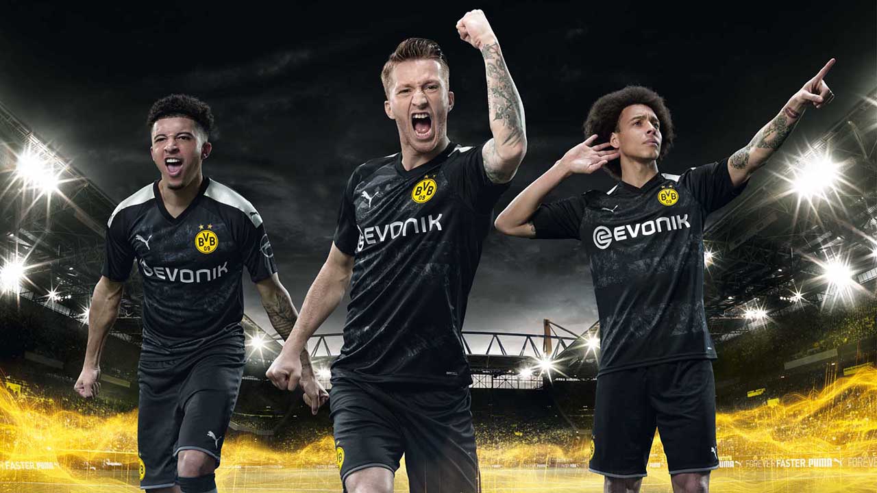 Pobreza extrema Enderezar resumen Borussia Dortmund PUMA Away Kit 2019/20 - Marca de Gol