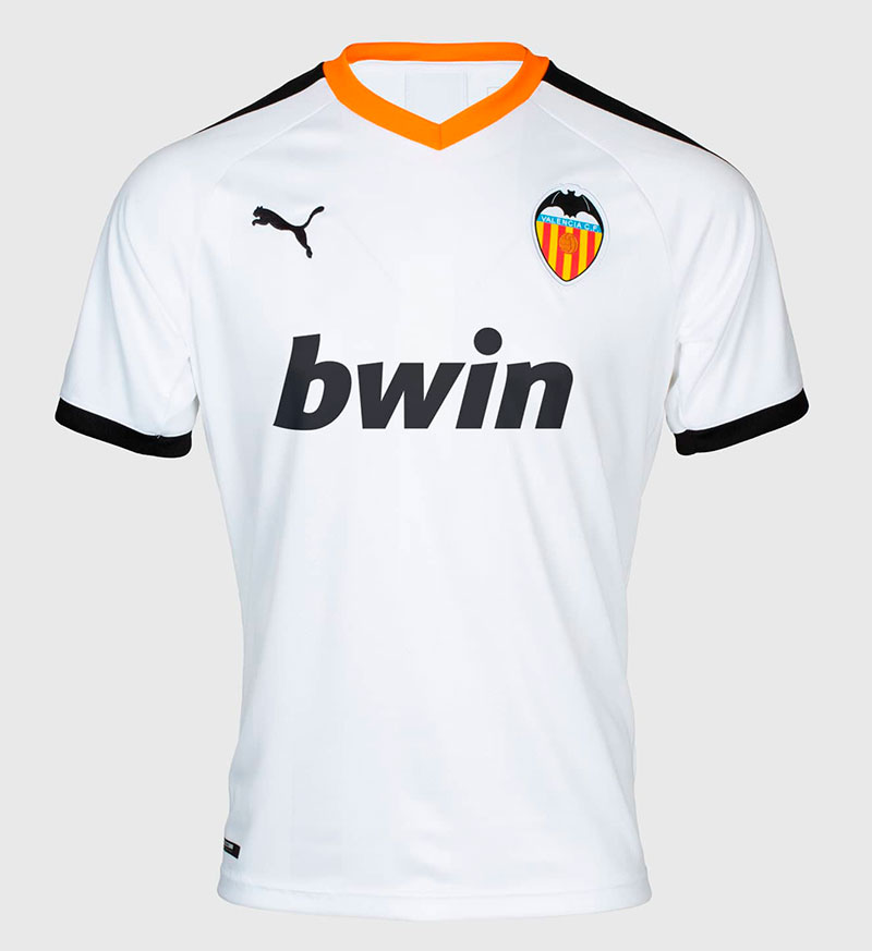 Camisetas PUMA del Valencia CF 2019 2020 Titular