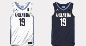 Camisetas Jordan de Argentina Mundial 2019