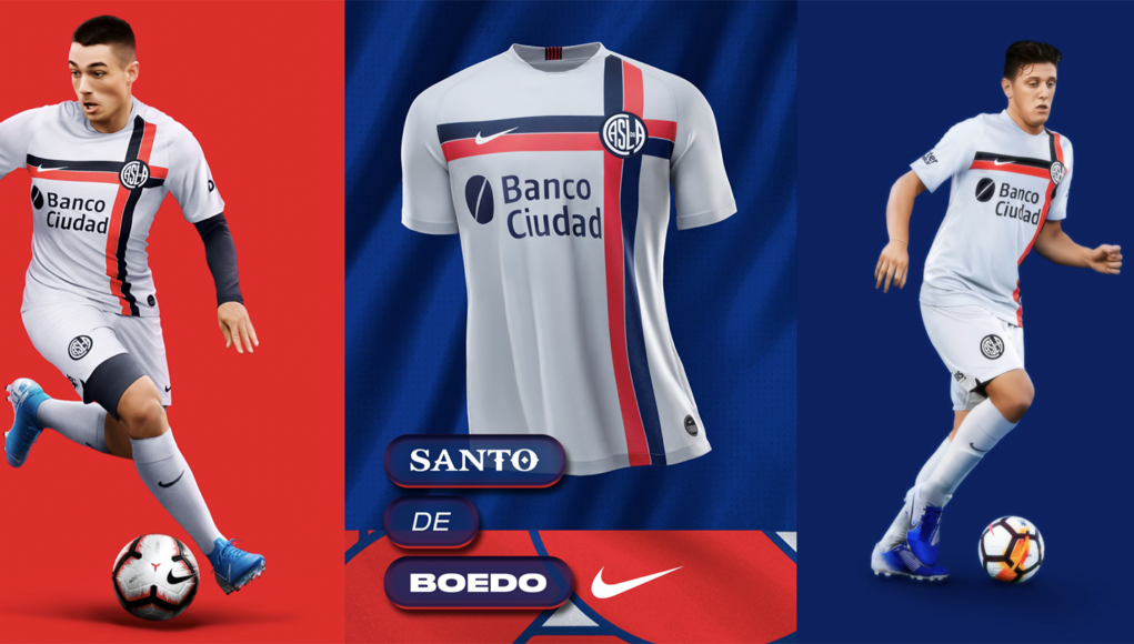 Tercera camiseta Nike de San Lorenzo 2019 2020