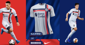 Tercera camiseta Nike de San Lorenzo 2019 2020