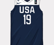 USA Basketball Nike Jerseys 2019 World Cup – Away