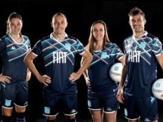 Camiseta Laser Kappa de Racing Club 2019