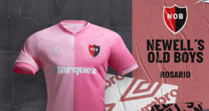 Camiseta rosa Umbro de Newell's Old Boys 2019