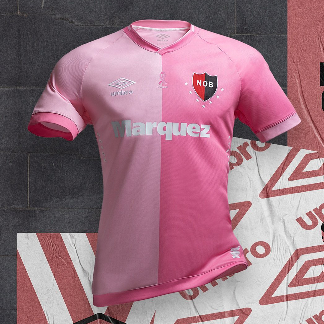 Camiseta rosa Umbro de Newell's Old Boys 2019