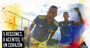 Camiseta alternativa adidas de Colombia Copa América 2020