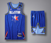Jordan NBA All-Star 2020 Uniforms Blue