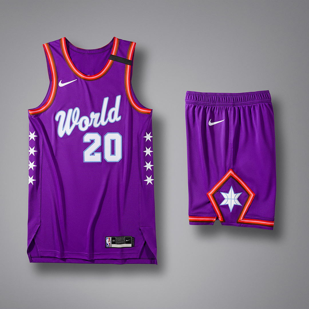 Nike NBA All-Star 2020 Uniforms Team World