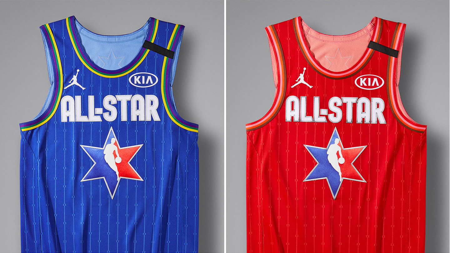 Jordan Brand Nike NBA All-Star 2020 Uniforms