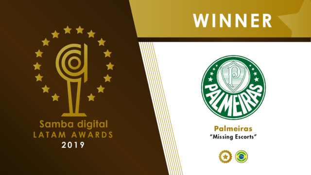 Palmeiras Samba Digital Awards de Latinoamérica 2019