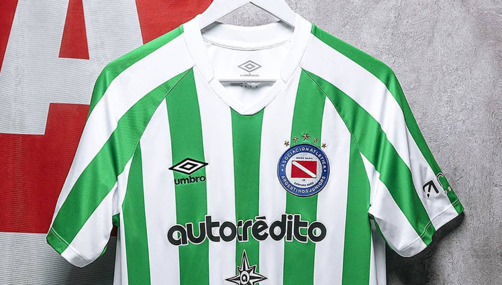 Tercera camiseta Umbro de Argentinos Juniors 2020