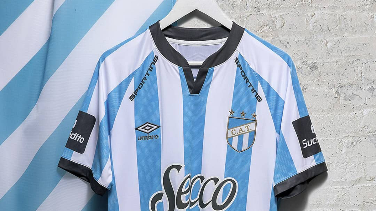 objetivo Mal Globo Camiseta titular Umbro de Atlético Tucumán 2020/21 - Marca de Gol