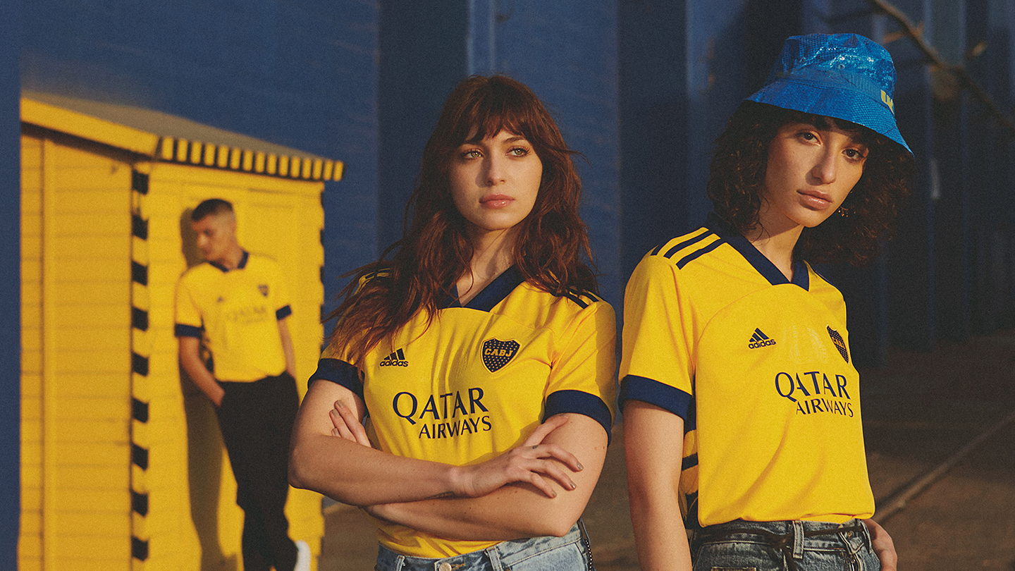 Tercera camiseta adidas de Boca Juniors 2020 2021 - Marca de