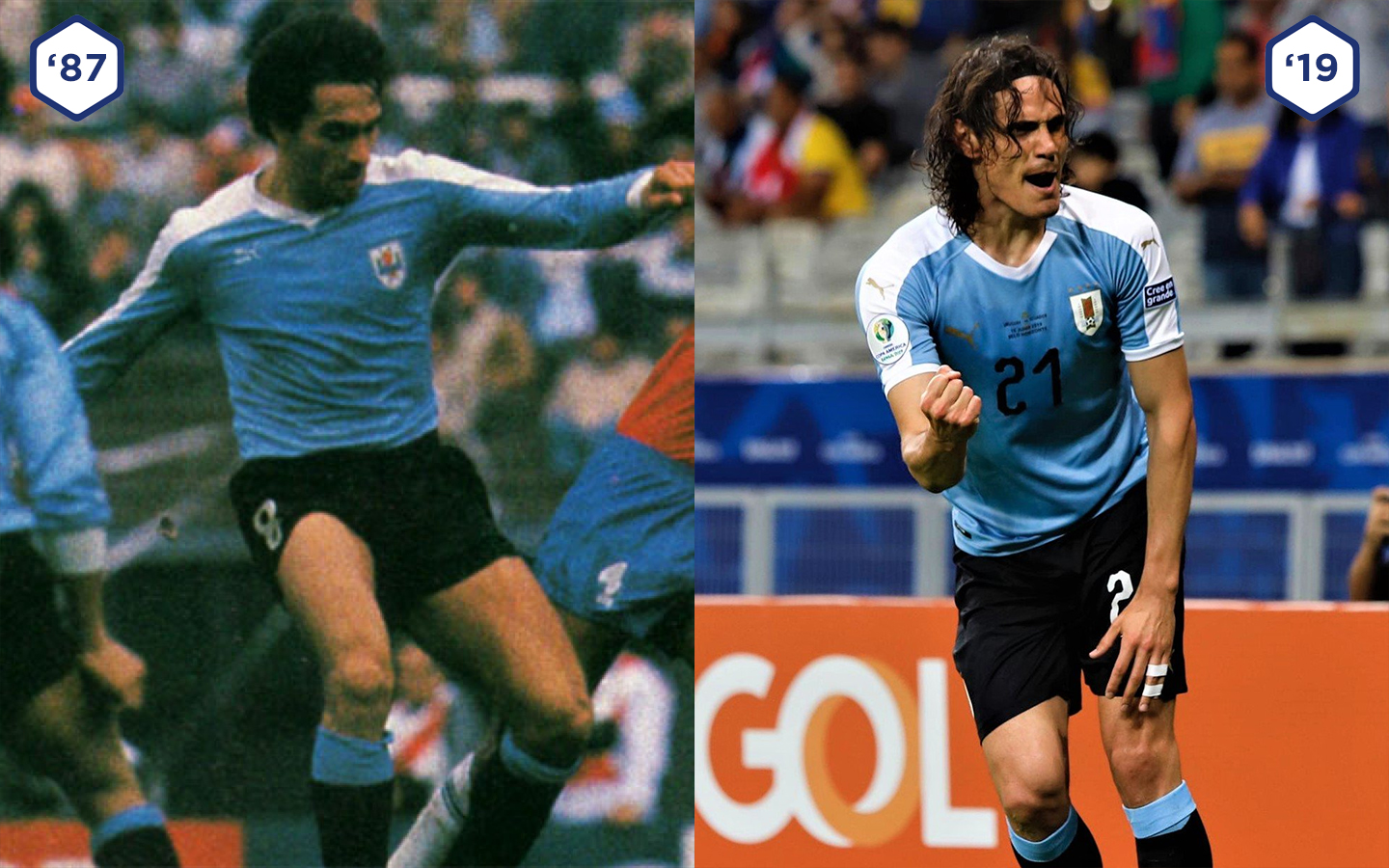 Top 10 reediciones de camisetas de selecciones Uruguay