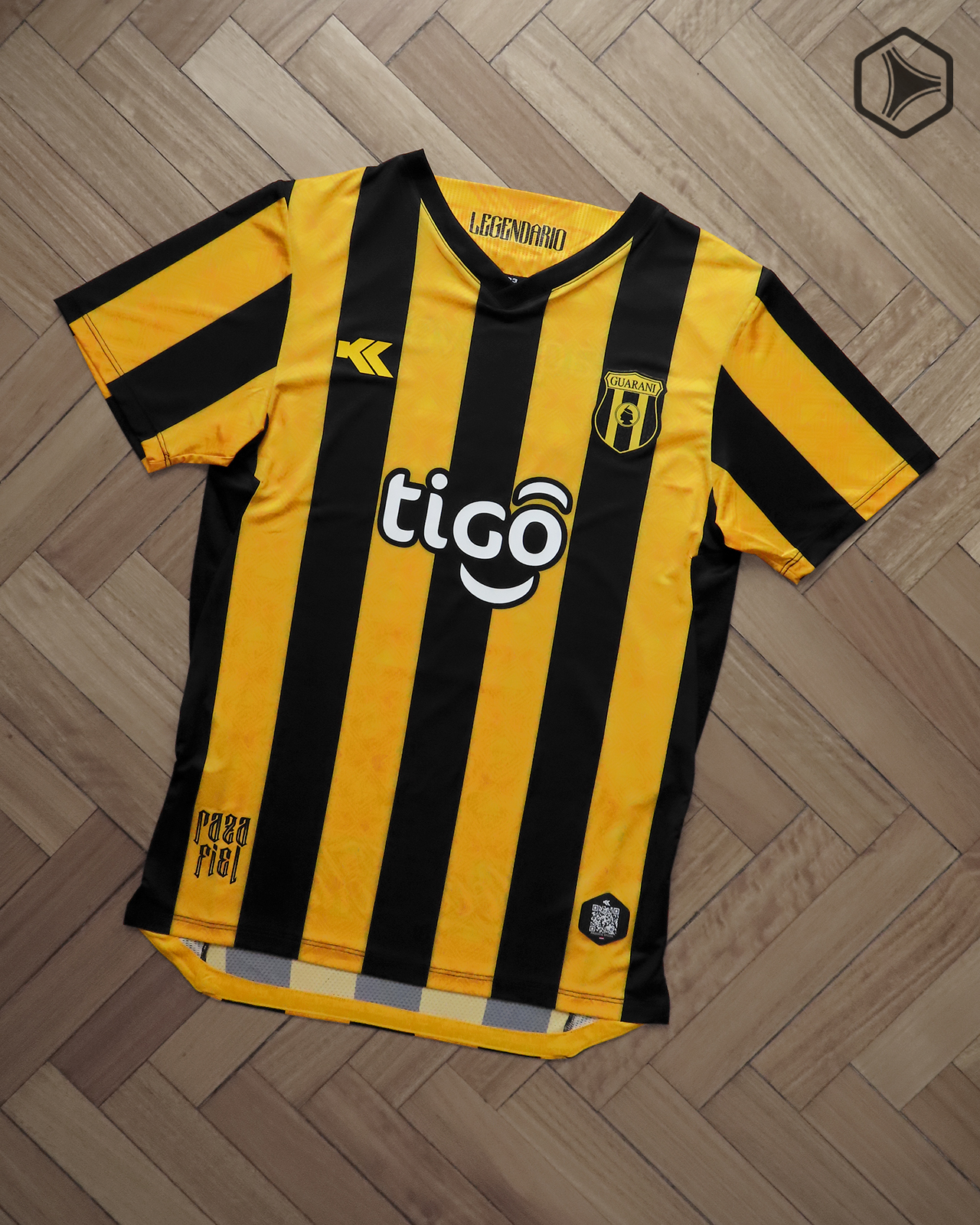 Camisetas Kyrios del Club Guaraní 2021 Titular