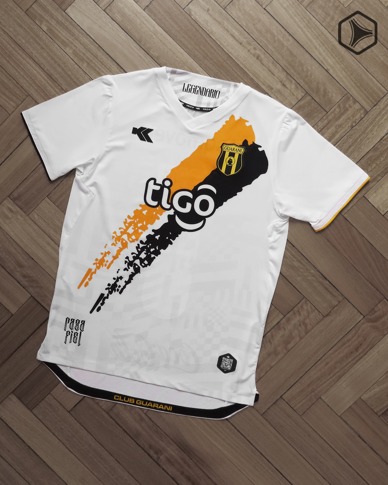 Camisetas Kyrios del Club Guaraní 2021 Alternativa