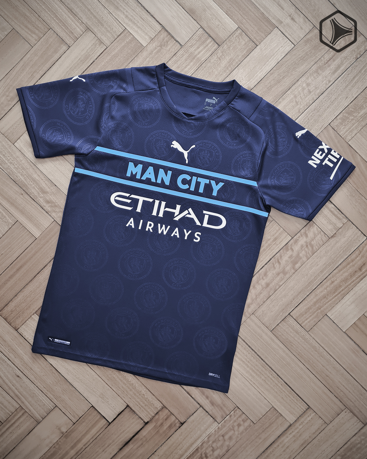Tercera camiseta PUMA del Manchester City 2021 2022